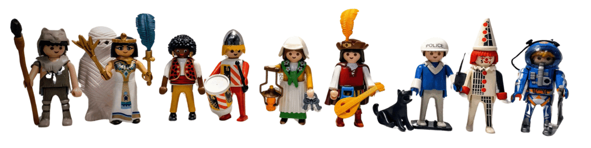 PLAYMOBIL-Figuren aus der Sammlung von Christian Vollrath